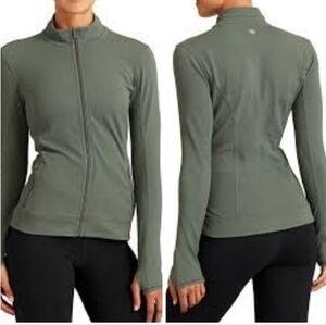 Athleta PIQUÉ VITALIZE JACKET Jasper Green